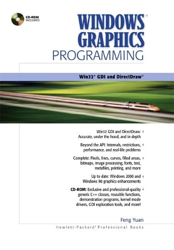 Product Image: Windows Graphics Programming: Win32 GDI and DirectDraw (Hewlett-Packard Professional Books)
