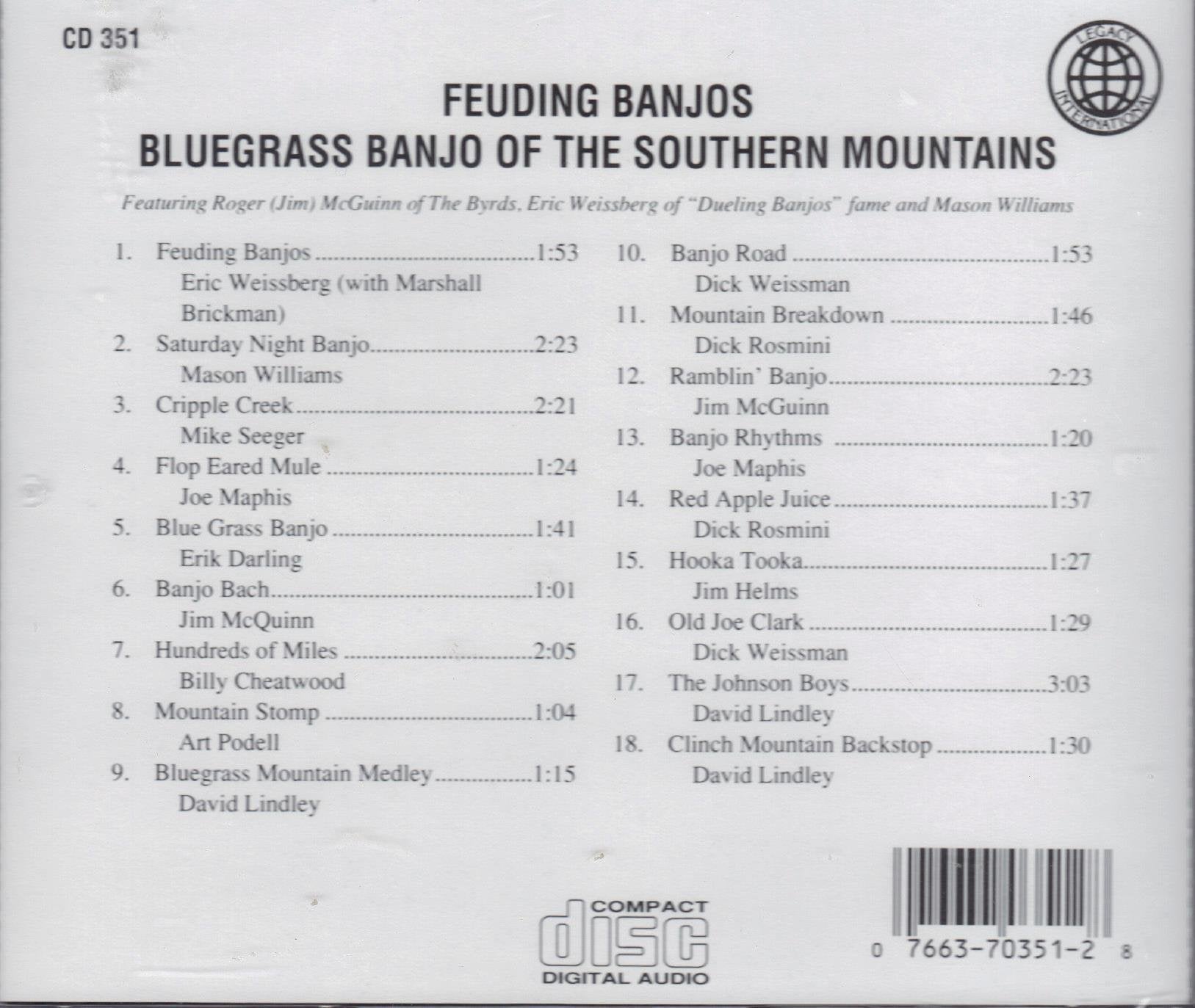Bluegrass Banjo of the Souther Rock