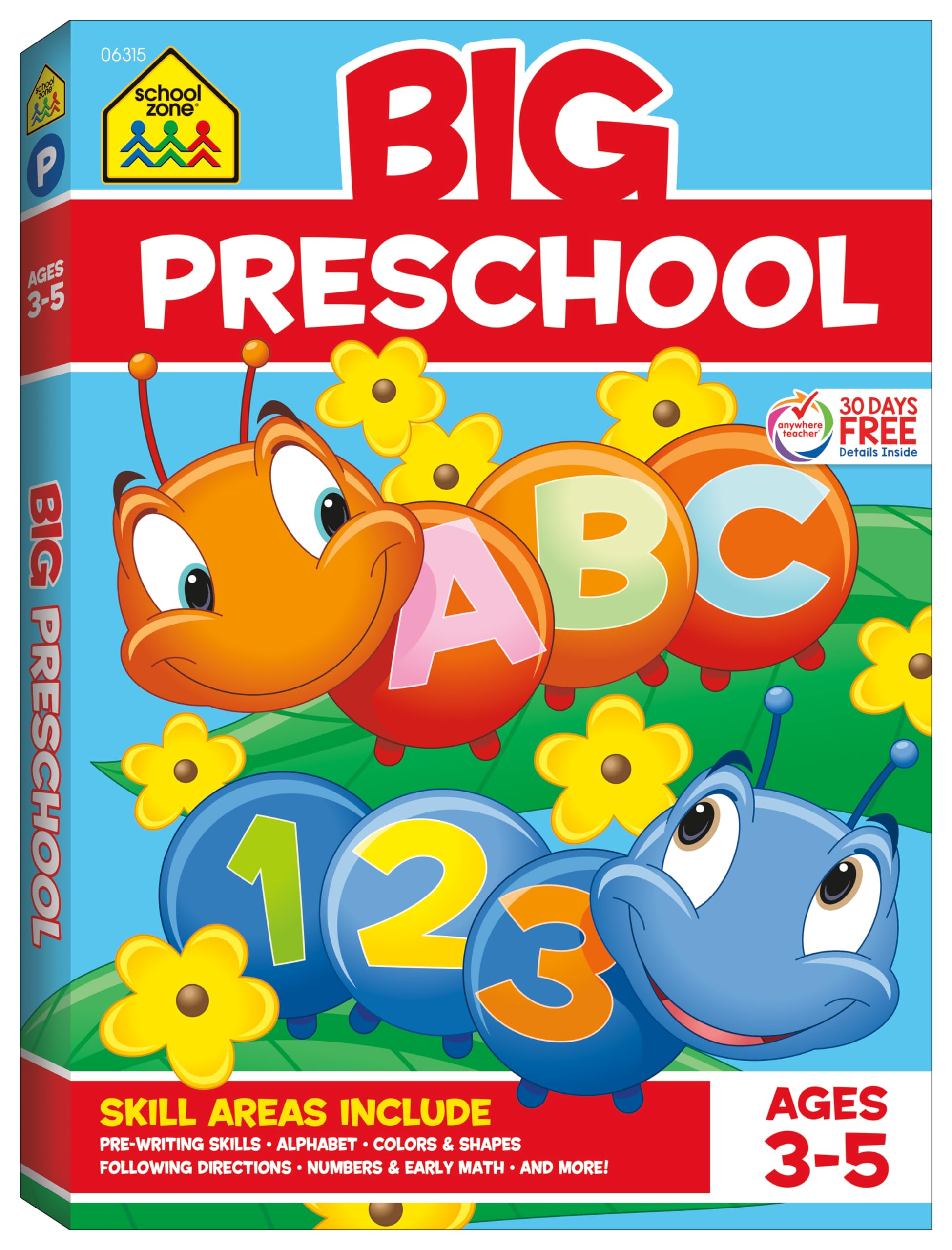 Big Preschool Workbook: Ages 3-5 Tiptoi & Games
