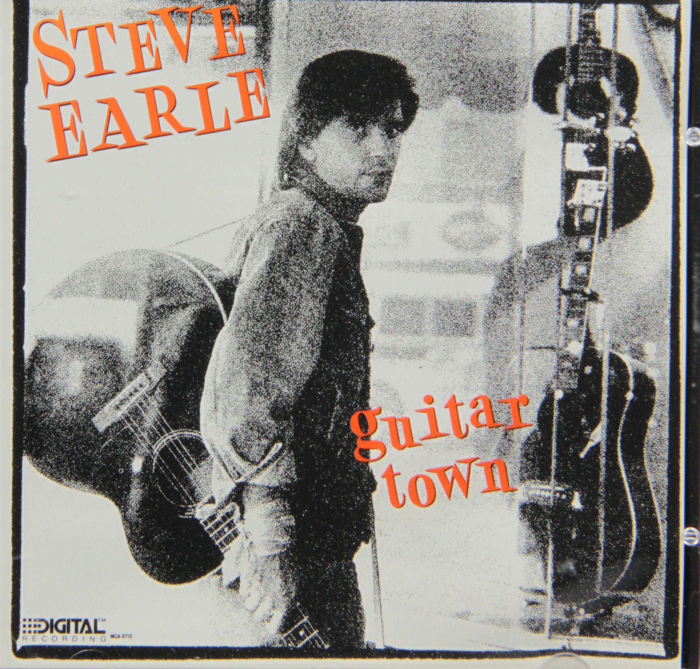 1-CD STEVE EARL - GUITAR TOWN (10 tracks) Music
