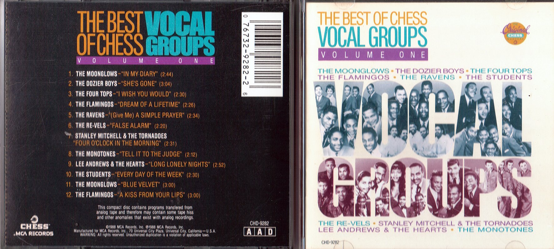 Best of Chess Vocal Groups Vol 1 Blues
