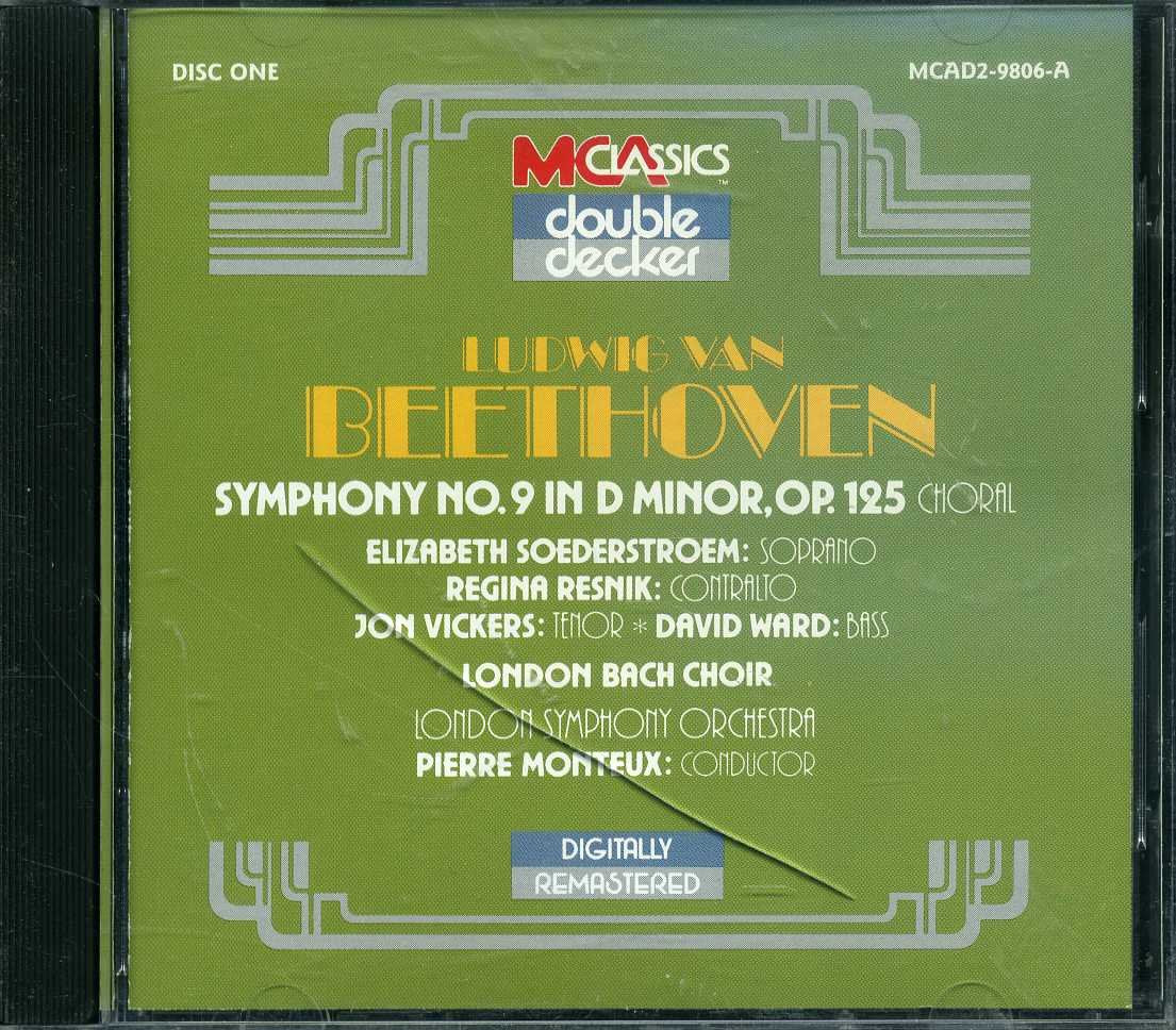 Beethoven: Symphony No. 9 in D Minor, Op. 125 (UK Import) Classical