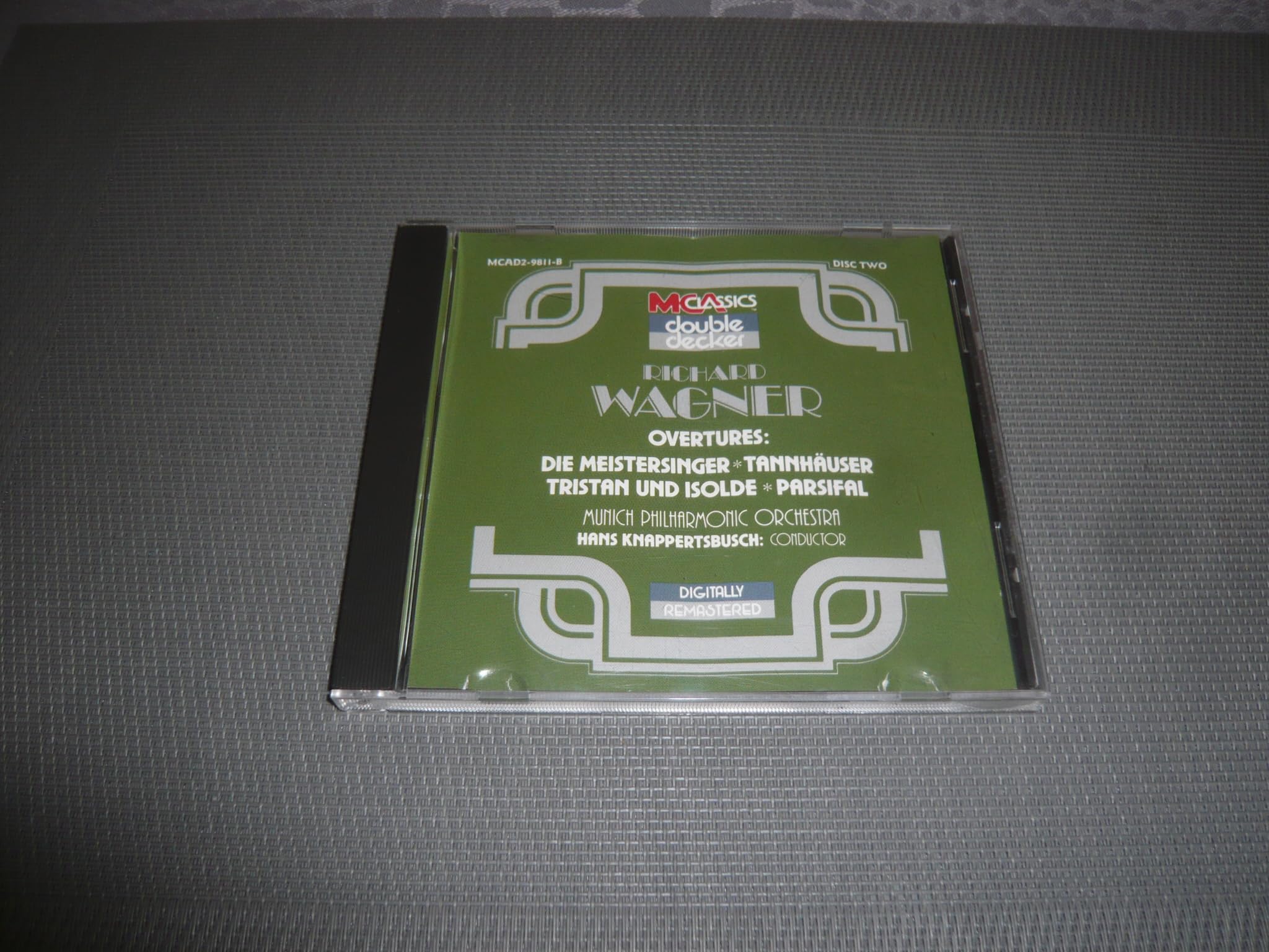 Richard Wagner: Overtures/ Die Meistersinger, Tannhauser, Tristan und Isolde, Parsifal (UK Import) Pop