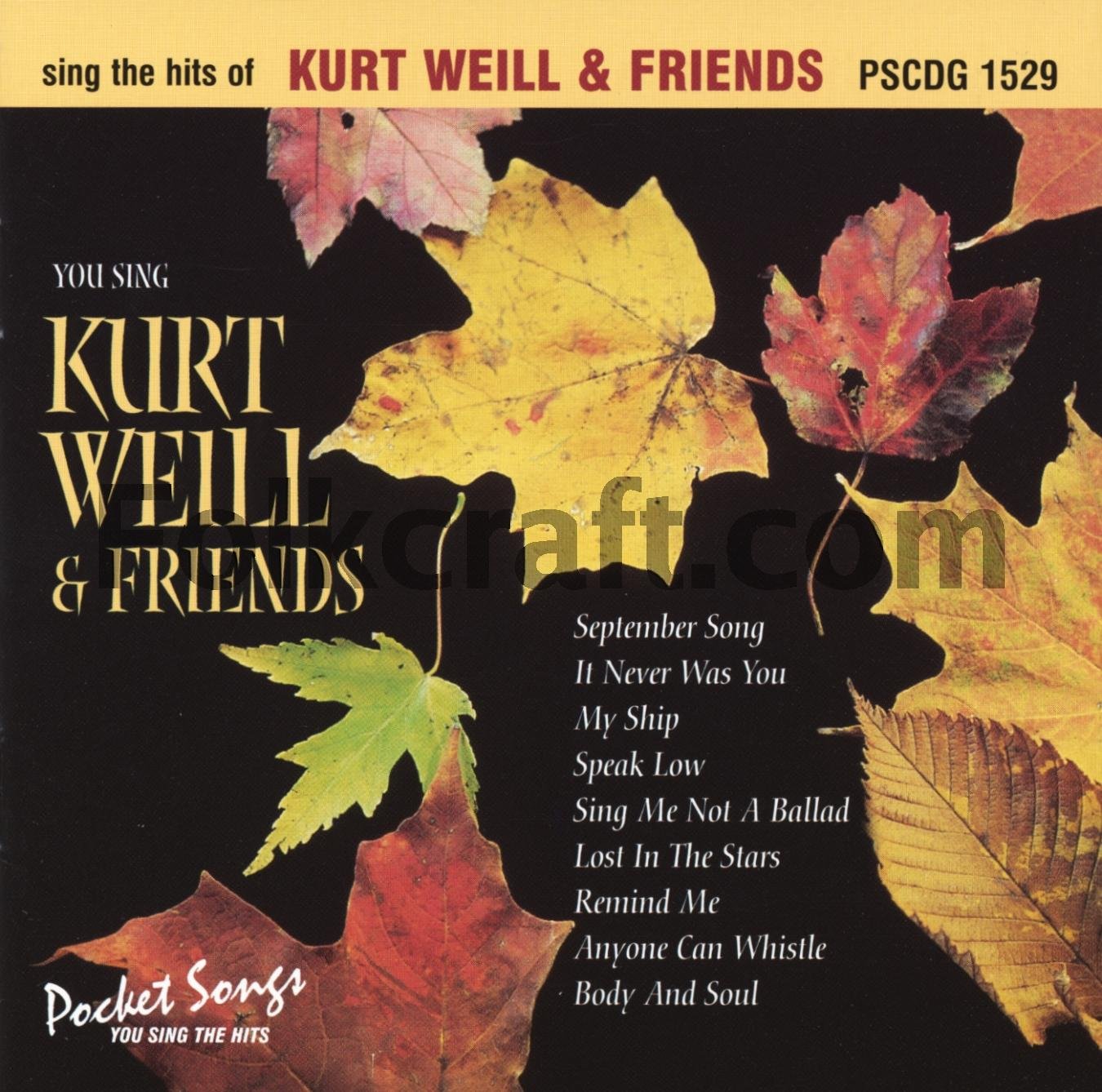 Sing The Hits Of Kurt Weill And Friends (Karaoke) (US Import) Pop