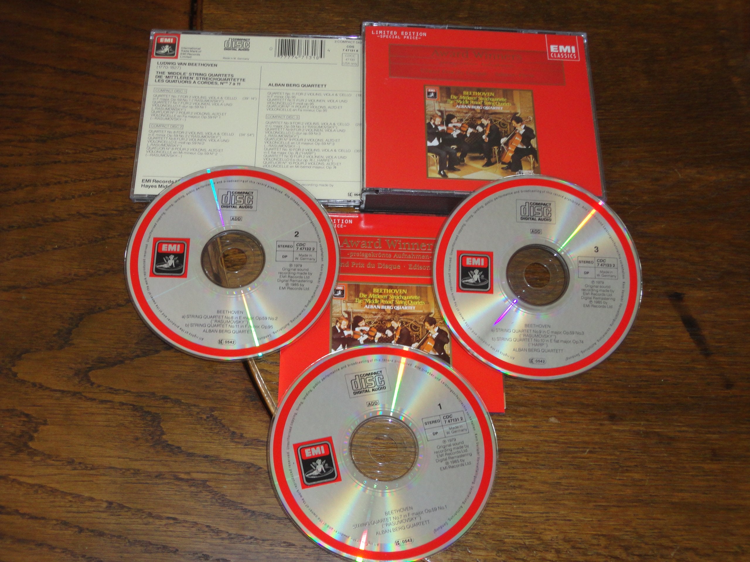 Product Image: Die Mittleren Streichquartette