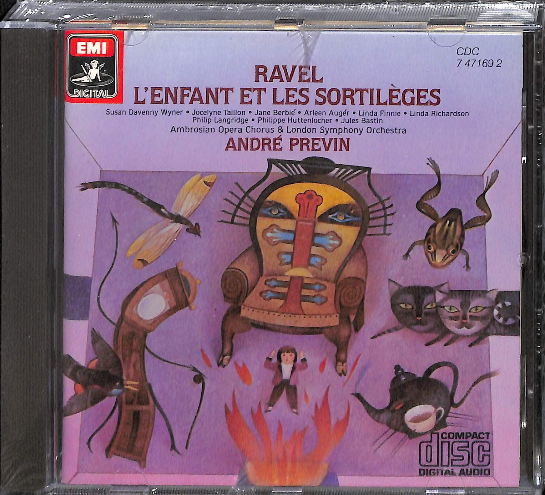 L'Enfant Et Les Sortileges (Andre Previn) cd