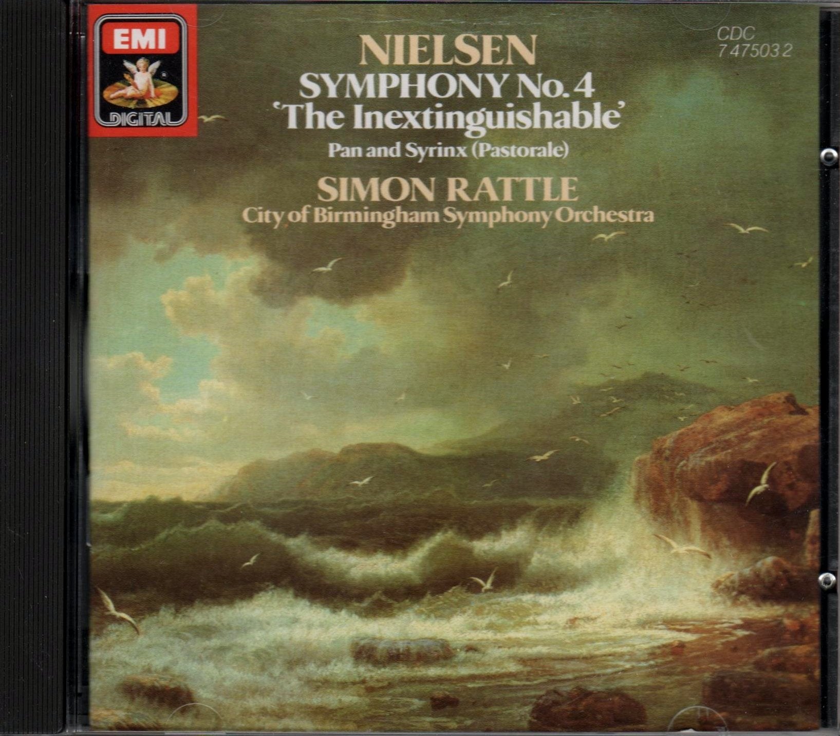Nielsen: Symphony No.4 The Inextinguishable / Pan and Syrinx cd