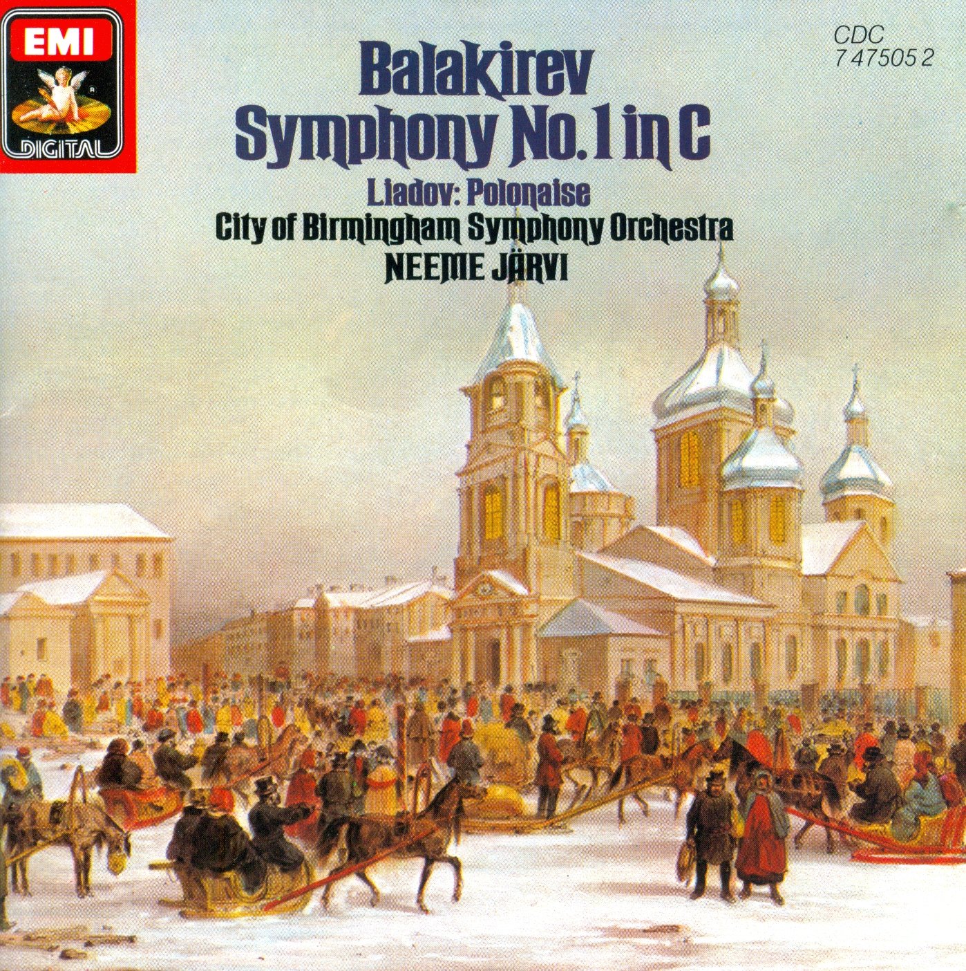 Balakirev : Symphony No. 1 in C, Liadov: Polonaise in C op 49 Classical