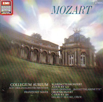 Mozart: Klarinettenkonzert, A-Dur, KV 622 (Clarinet Concert) / Oboenkonzert, C-Dur, KV 314 (Oboe Concert) Music