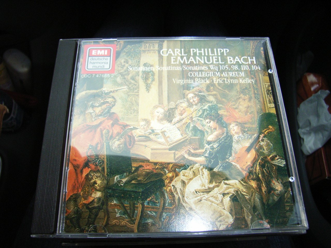 CPE BACH - SONATINES WQ 105+98+110+104 - COLLEGIUM AUREUM - VIRGINIA BLACK & ERIC LYNN KELLEY Music
