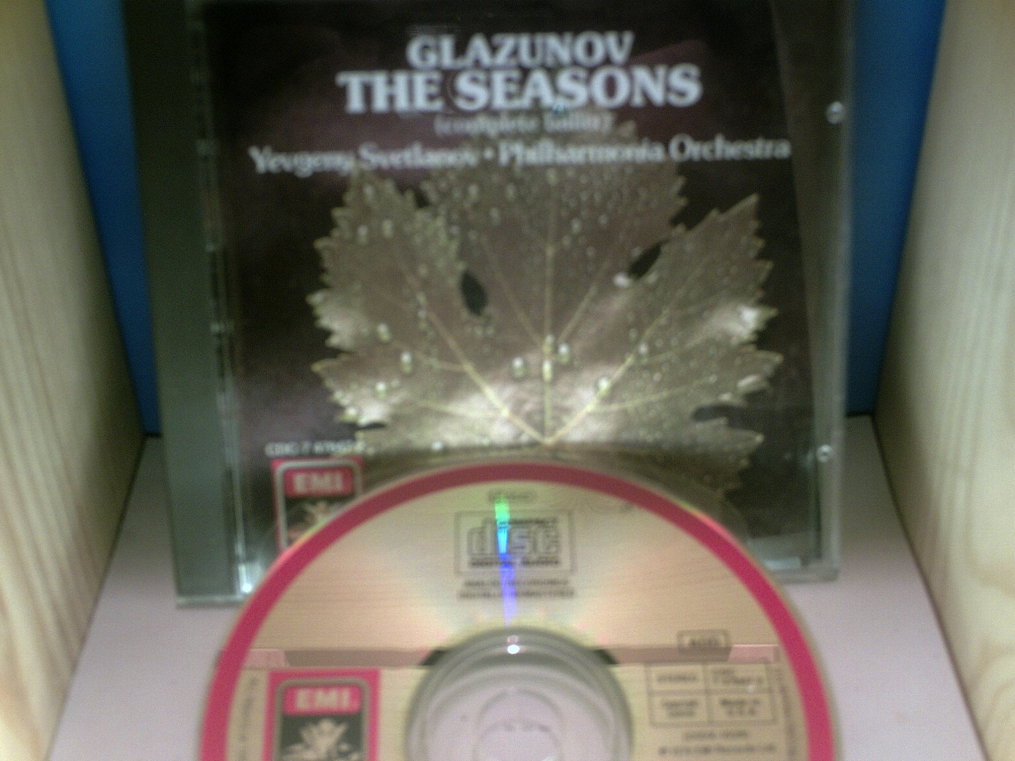 Glazunov: The Seasons (Complete Ballet); Concert Waltzes no's 1 & 2 cd