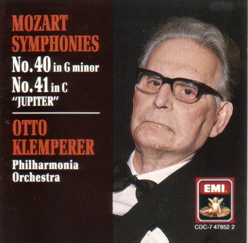 Mozart Symphonies 40 & 41 Mozart; Klemperer and Philharmonia Music
