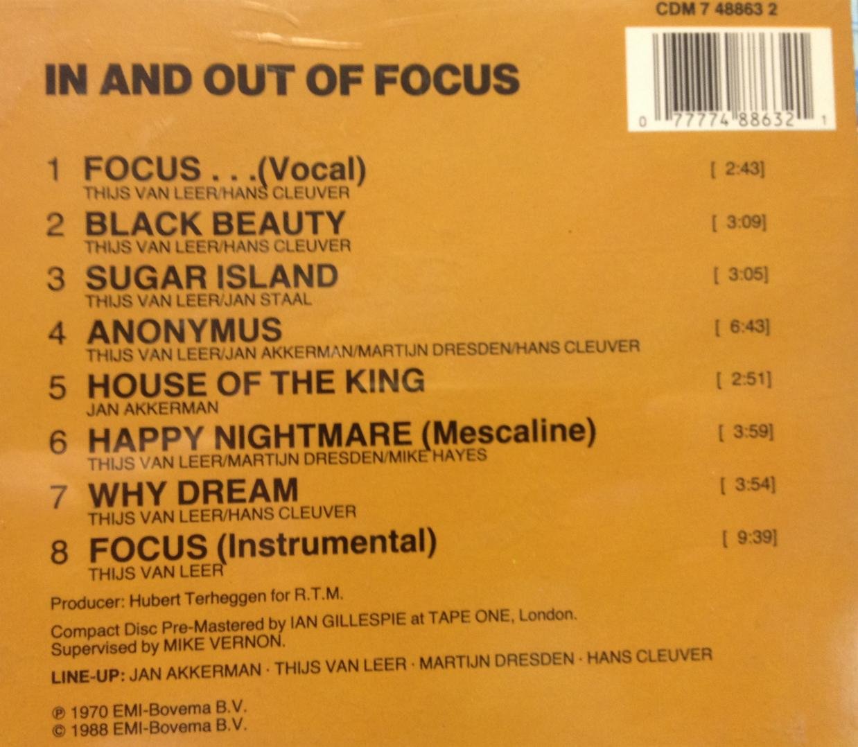 Product Image: In & Out of Focus