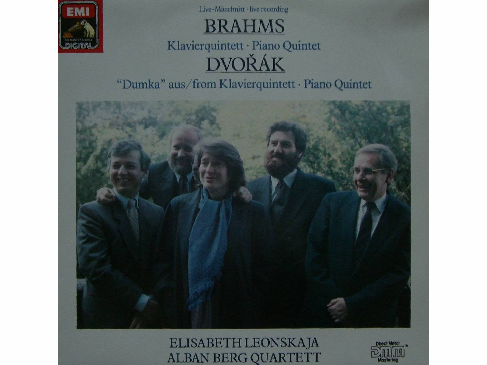 Brahms: Klavierquintett - Piano Quintet / Dvorak "Dumka" aus/from Klavierquintett - Piano Quintet (live recording) Music