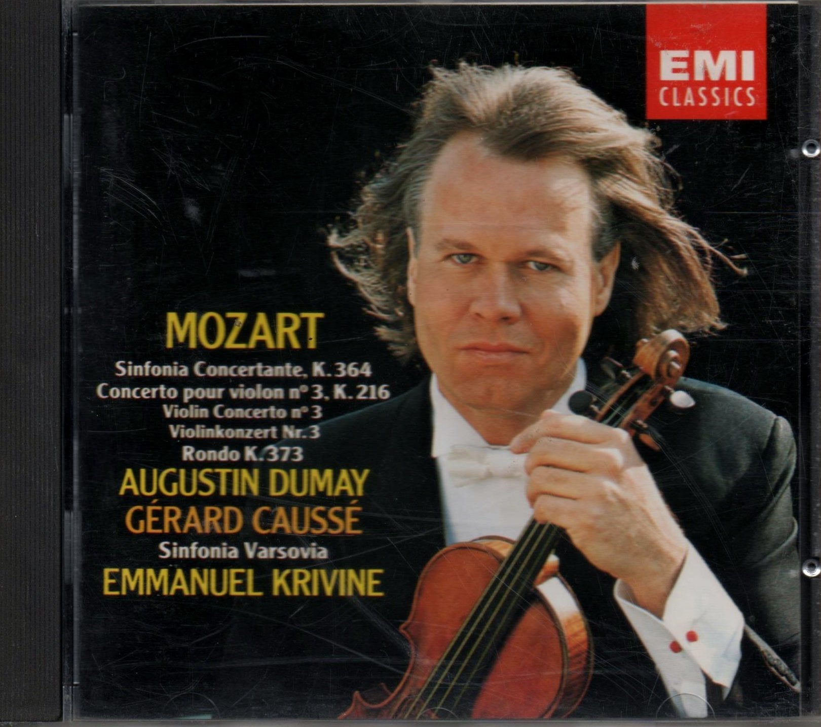 Violinkonzert nr. 3 + Sinfonia KV 364 + Rondo KV 373 Classical