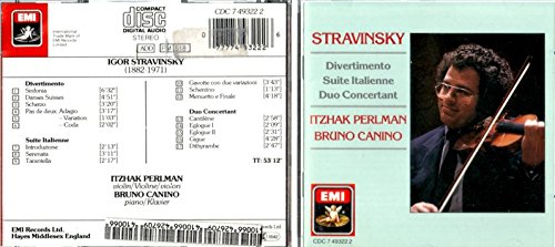 Divertimento, Suite Italienne, Duo Concertant Music
