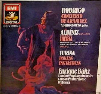 Rodrigo; Concierto de Aranjuez, Albeniz: Iberia, Turina: Danzas Fantasticas Music