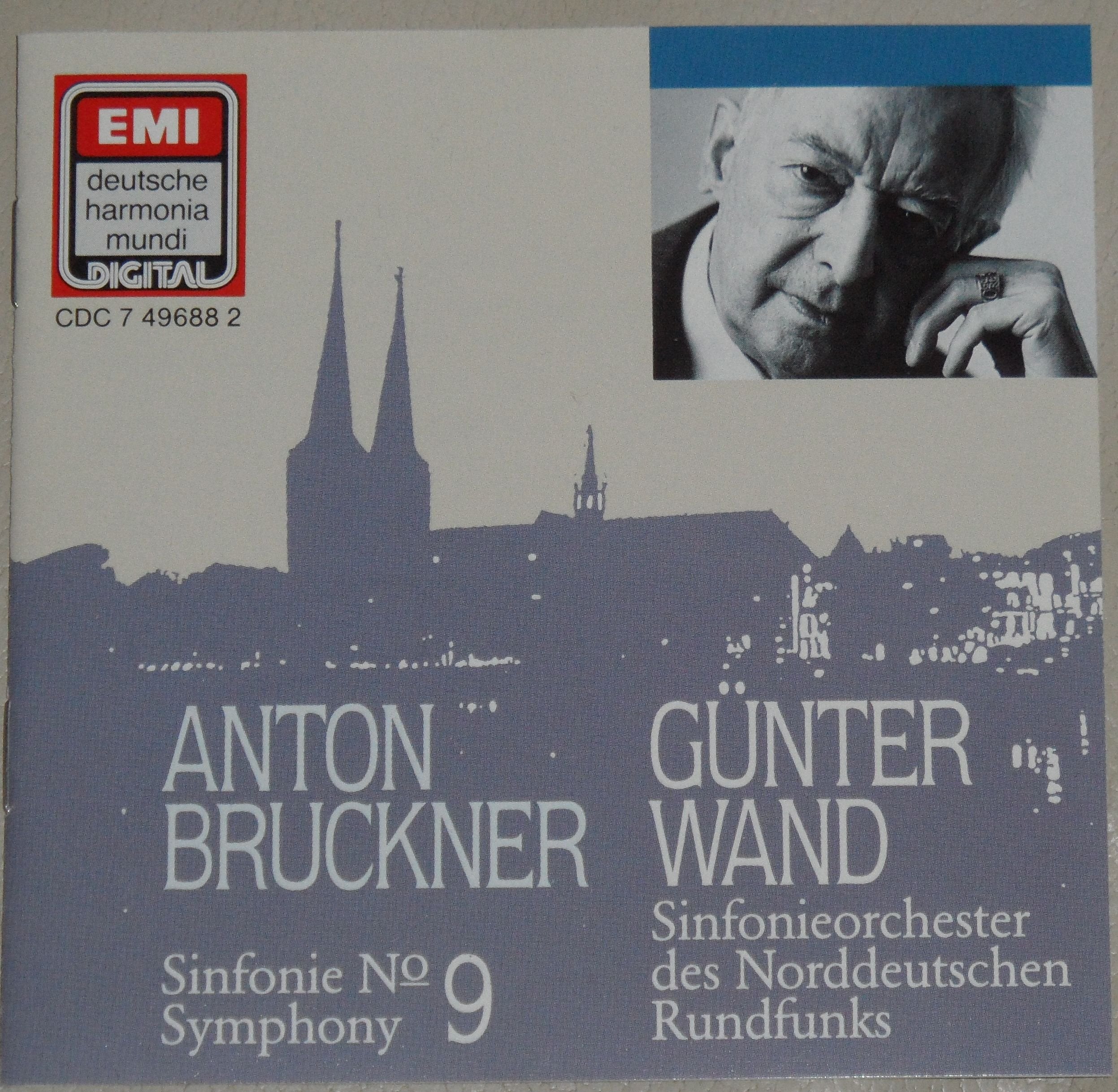 Anton Bruckner Sinfonie 9 Symphony Günter Wand 1988 EMI Harmonia mundi Music