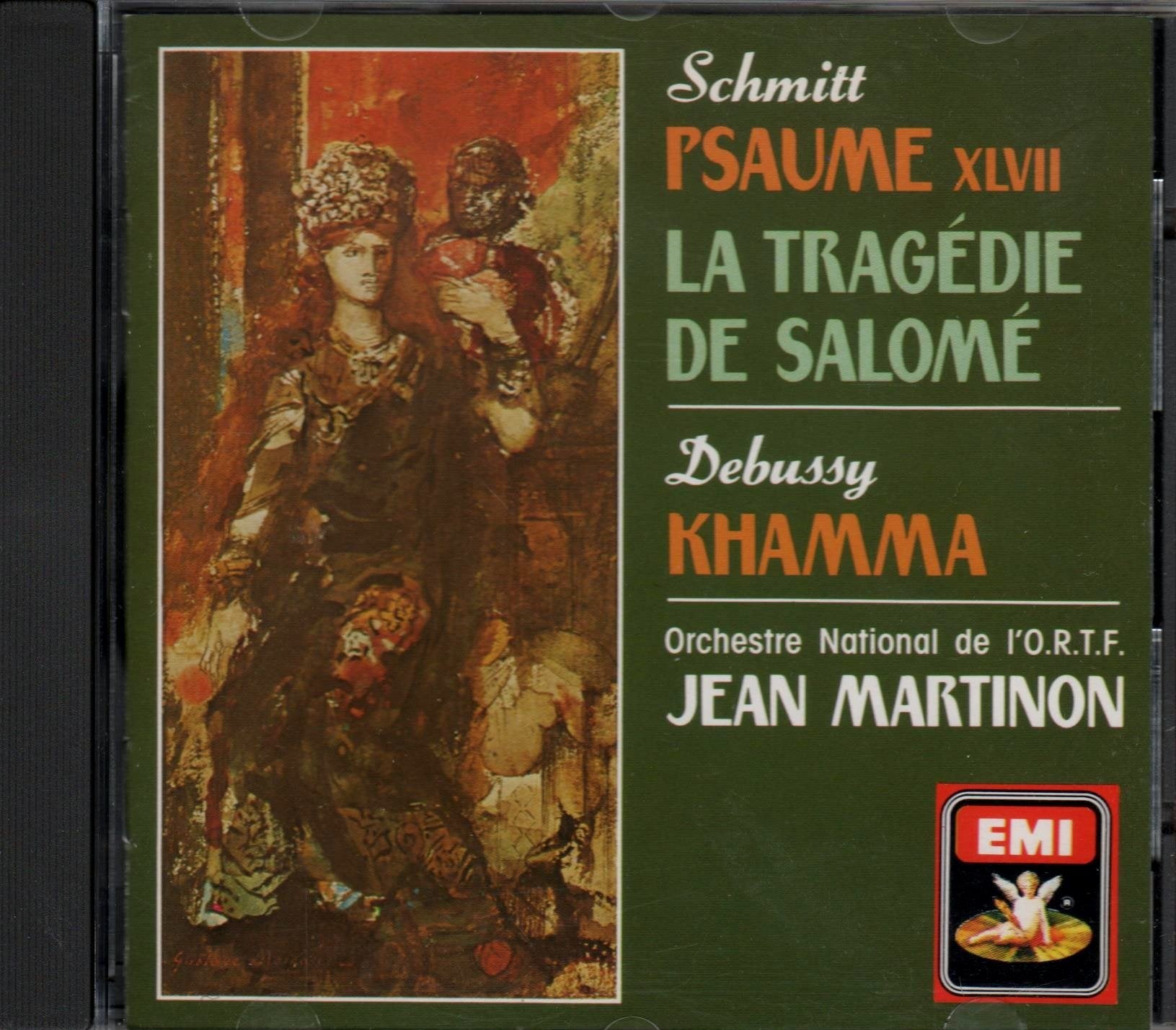 Scmitt - Psaume XLVII La tragédie de Salomé / Debussy - Khamma cd