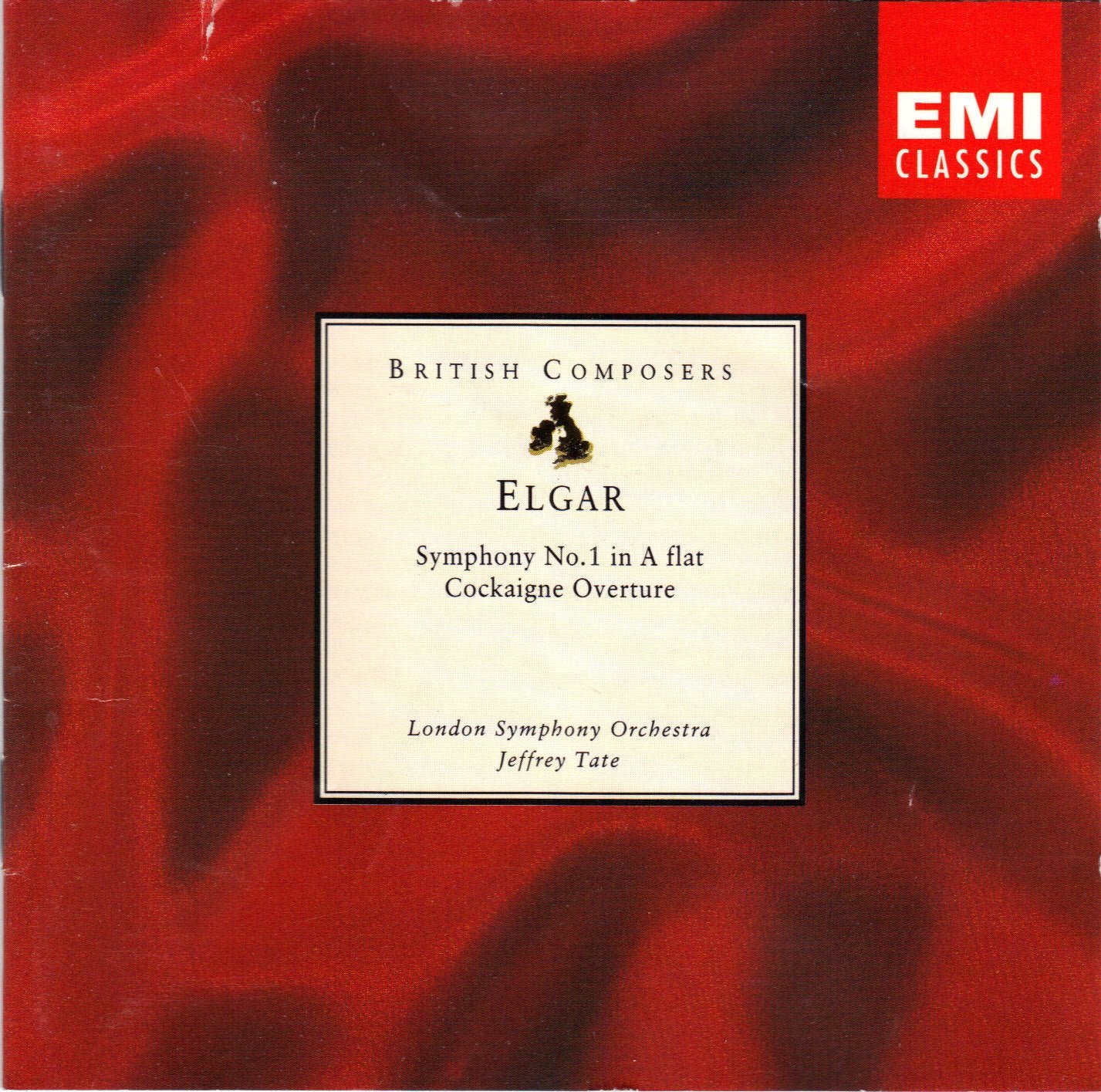 Symfoni 1/Cockaigne Overture Elgar:Tate; London Symfoniorkes cd