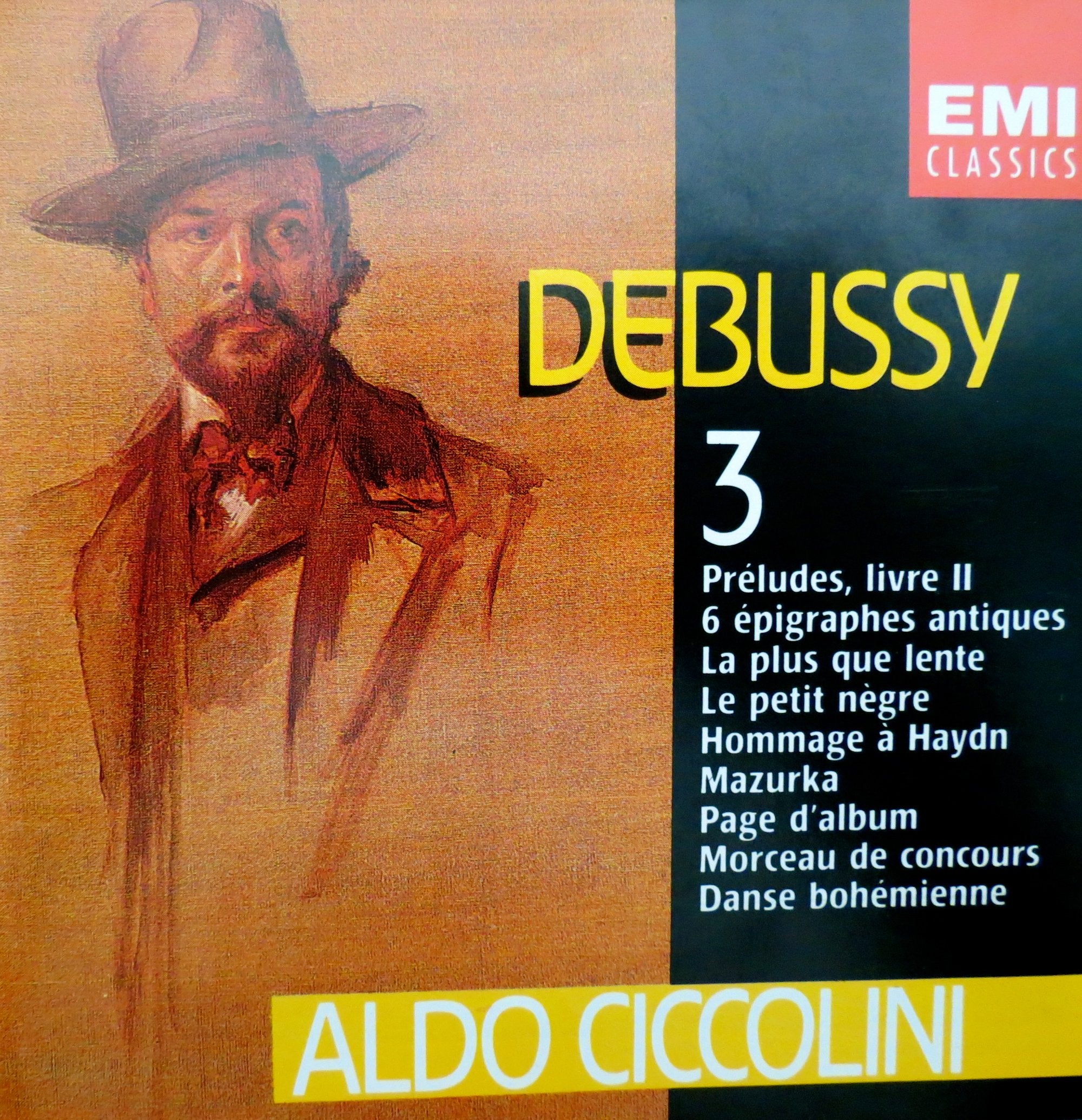 Debussy Oeuvre Piano 3 Classical