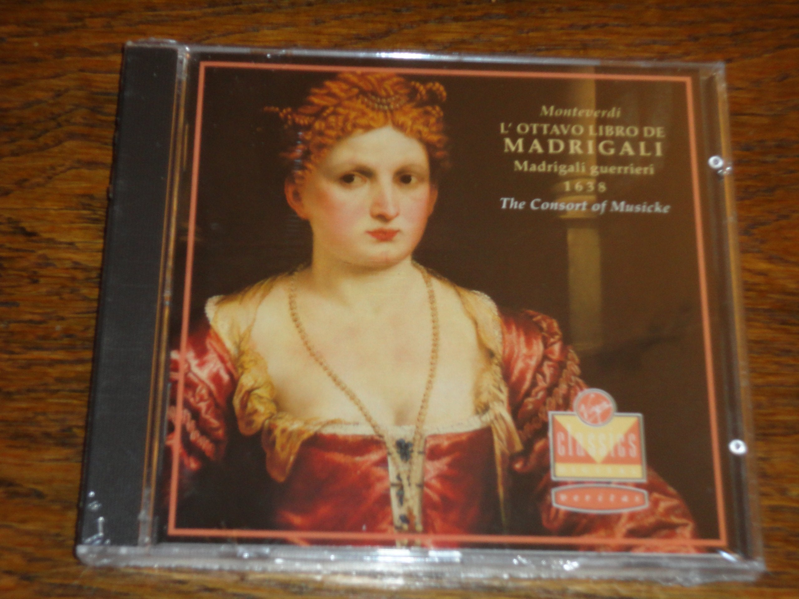 Monteverdi: L'Ottavo Libro De Madrigali Classical