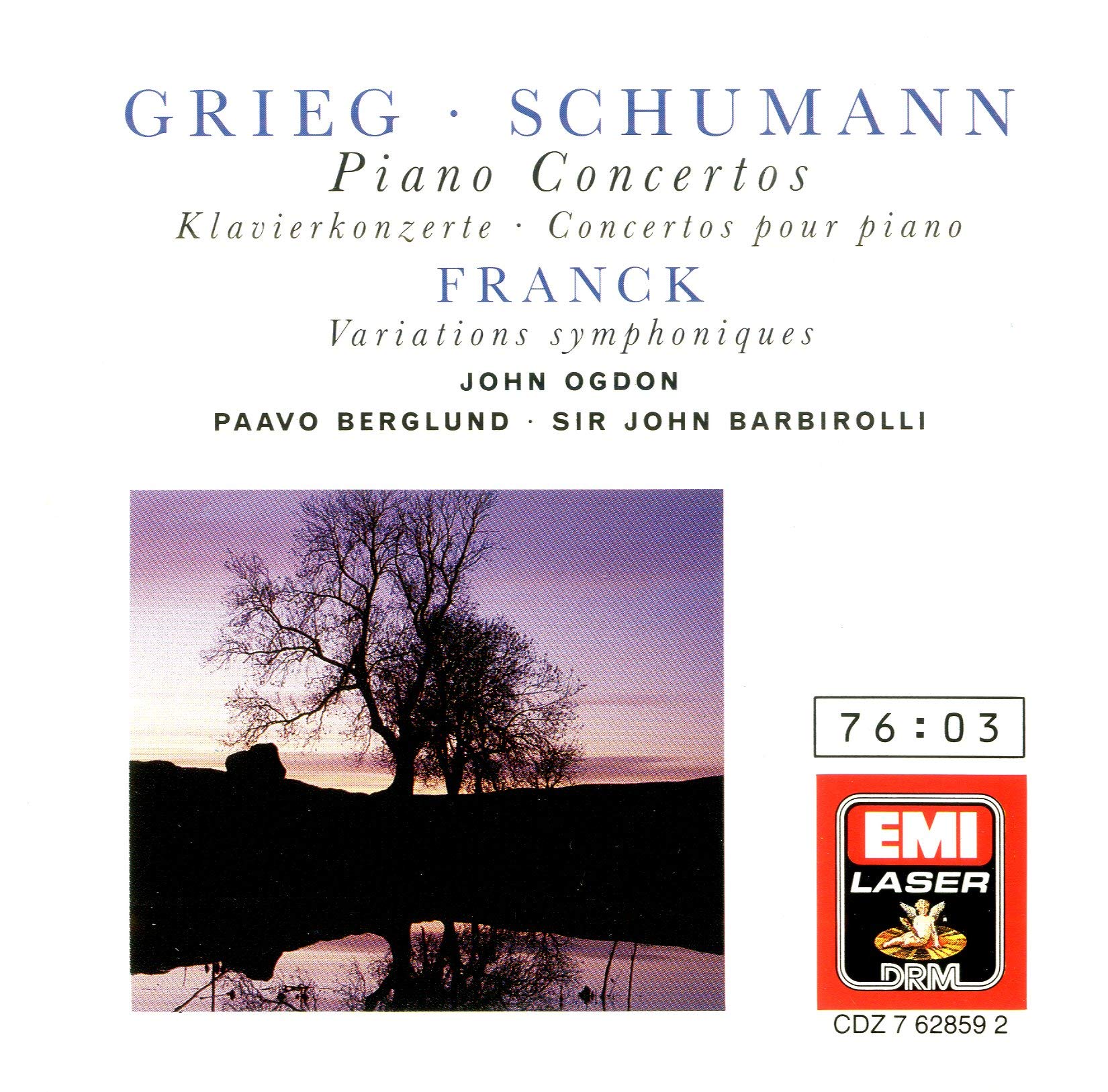 Schumann, Grieg, Franck: Piano Works / John Ogdon Classical