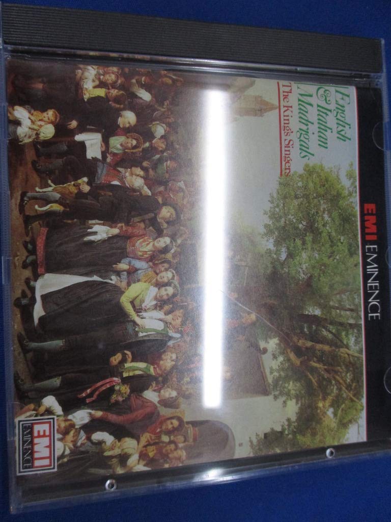 English & Italian Madrigals cd