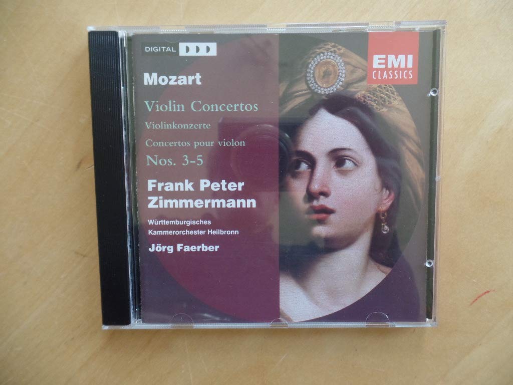 Mozart Concertos 3 4 5 Classical