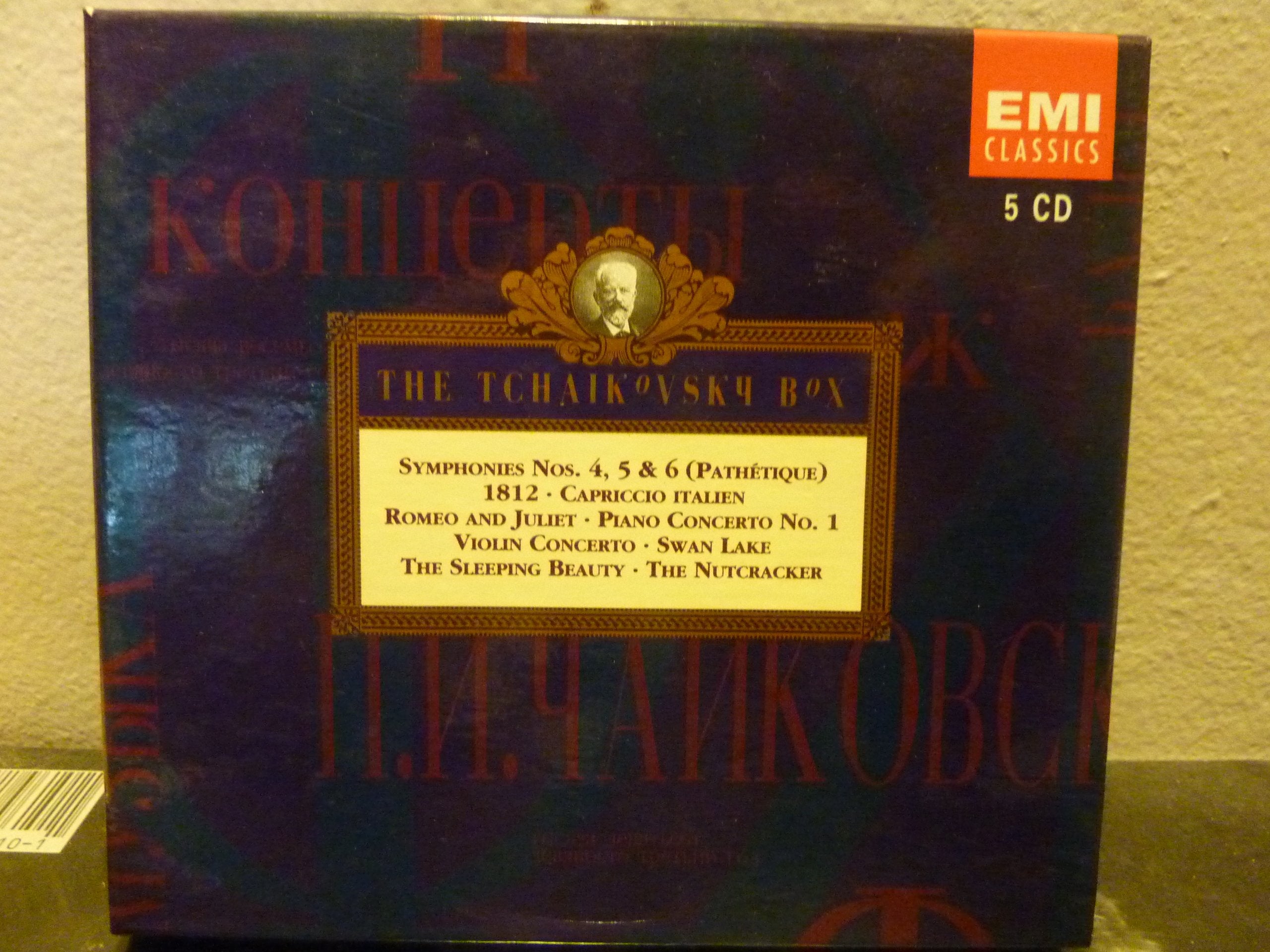 Tschaikowsky-Box (5cd) Classical