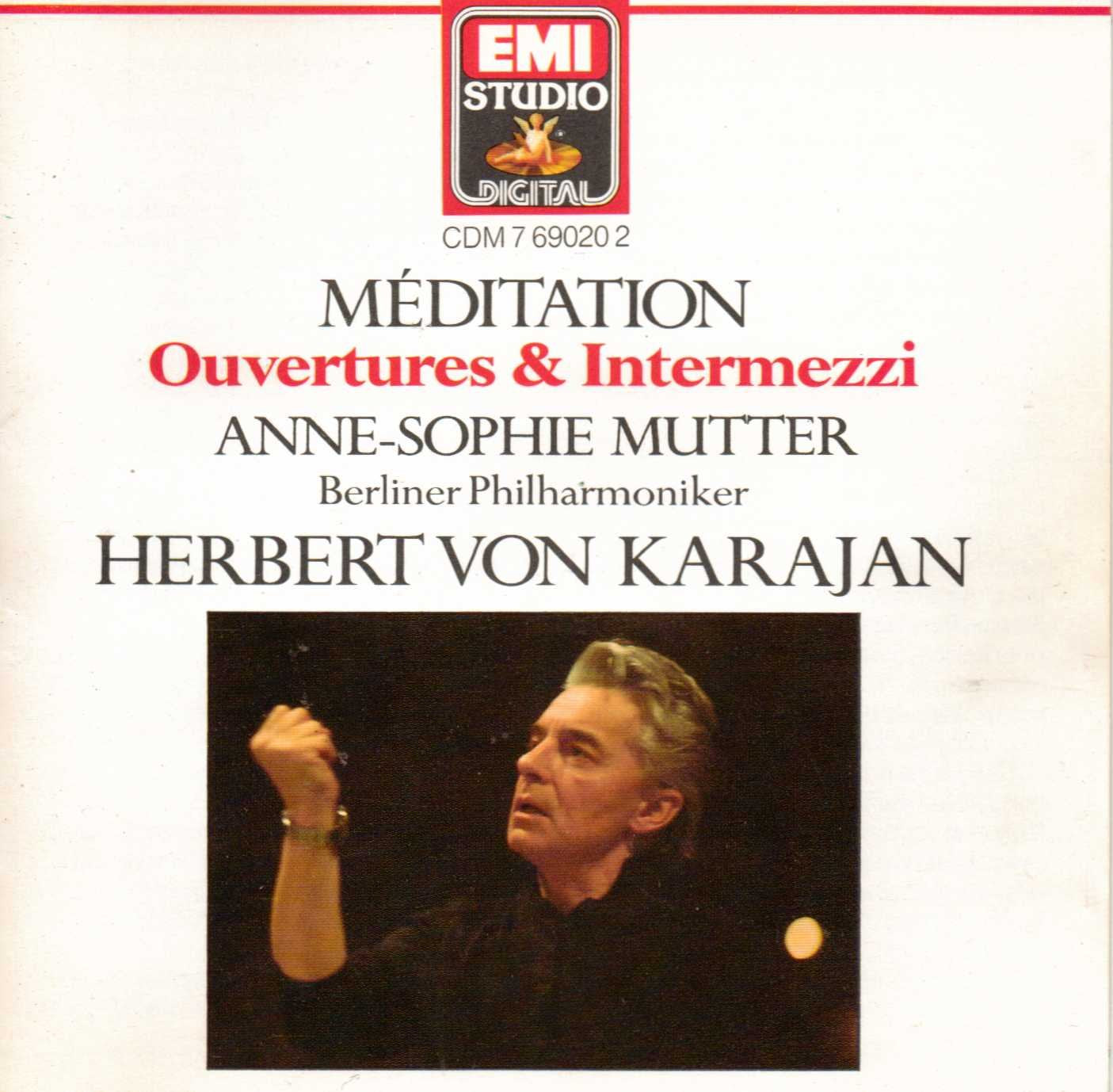 Product Image: Meditation-Ouvertures & Intermezzi (Karajan & Berliner Philharmoniker)