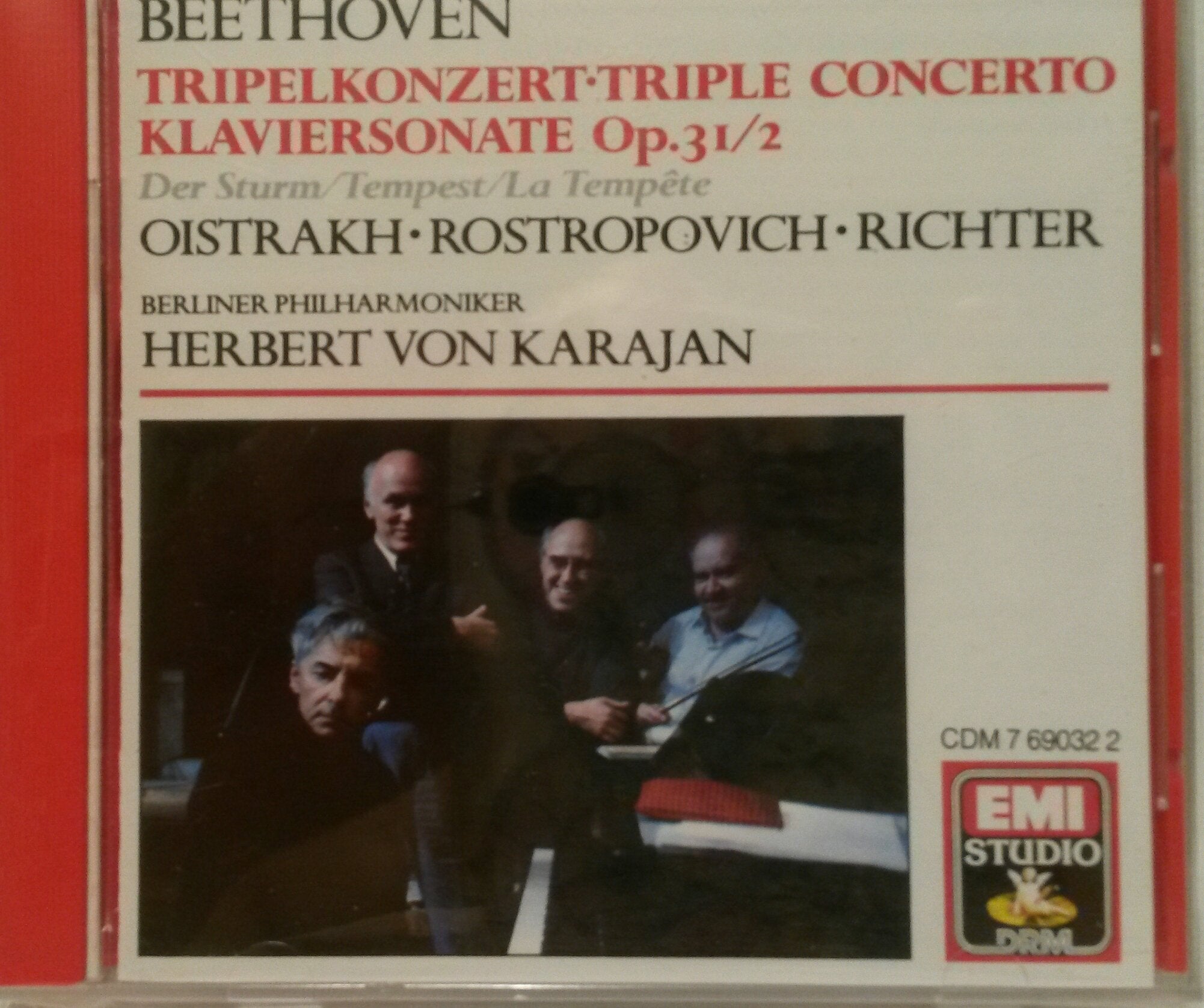 Tripelkonzert / Klaviersonate op. 31/2 Classical