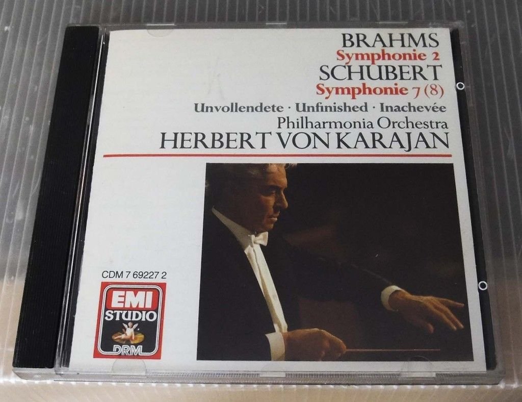 Brahms: Symphonie 2 / Schubert: Symphonie 7(8) (Unvollendete) Music