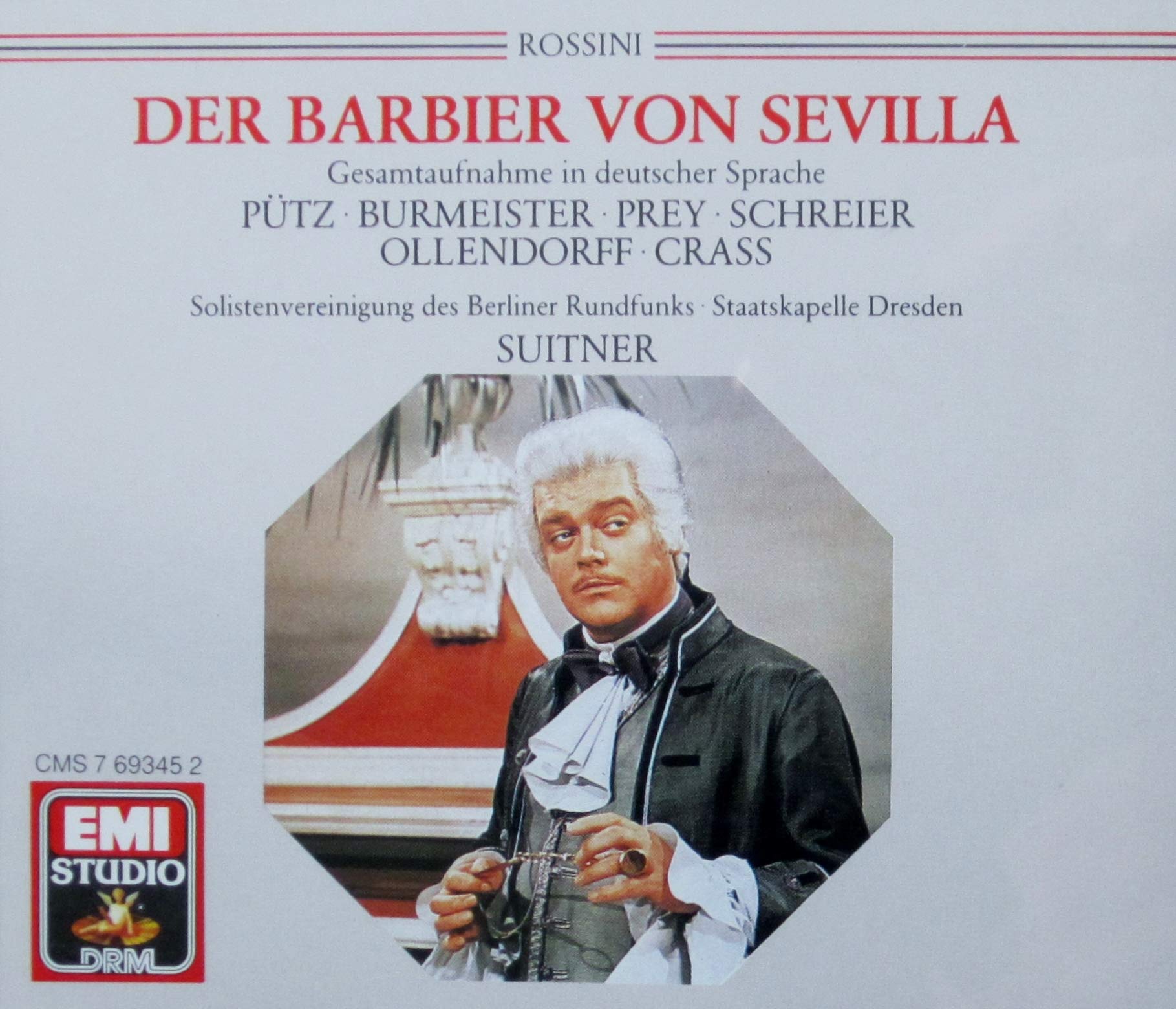 Der Barbier von Sevilla - Gesamtaufnahme - 2-CD-Box Music