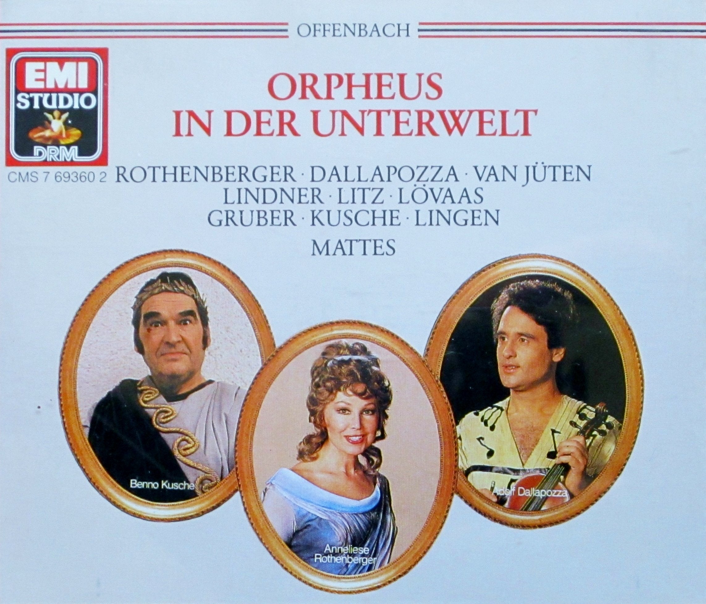 Orpheus in der Unterwelt (Gesamtaufnahme in deutscher Sprache) Music
