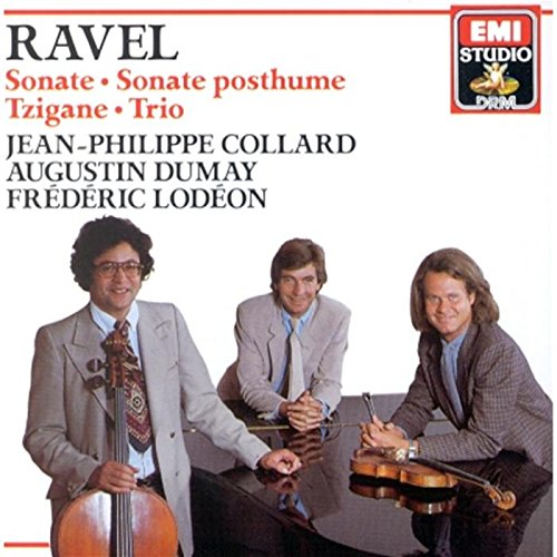 Sonate pour violon & piano / Tzigane / Trio / Sonate posthume cd