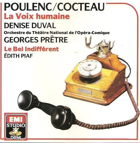 La Voix Humaine, Le Bel Indifferent cd