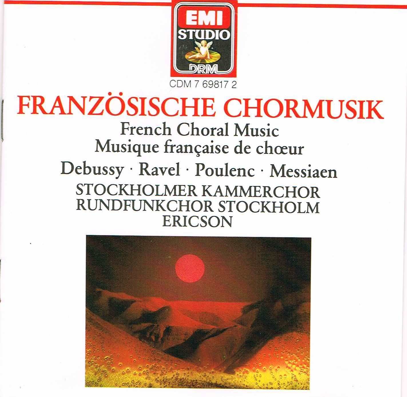 Französische Chormusik STOCKHOLMER KAMMERCHOR Music