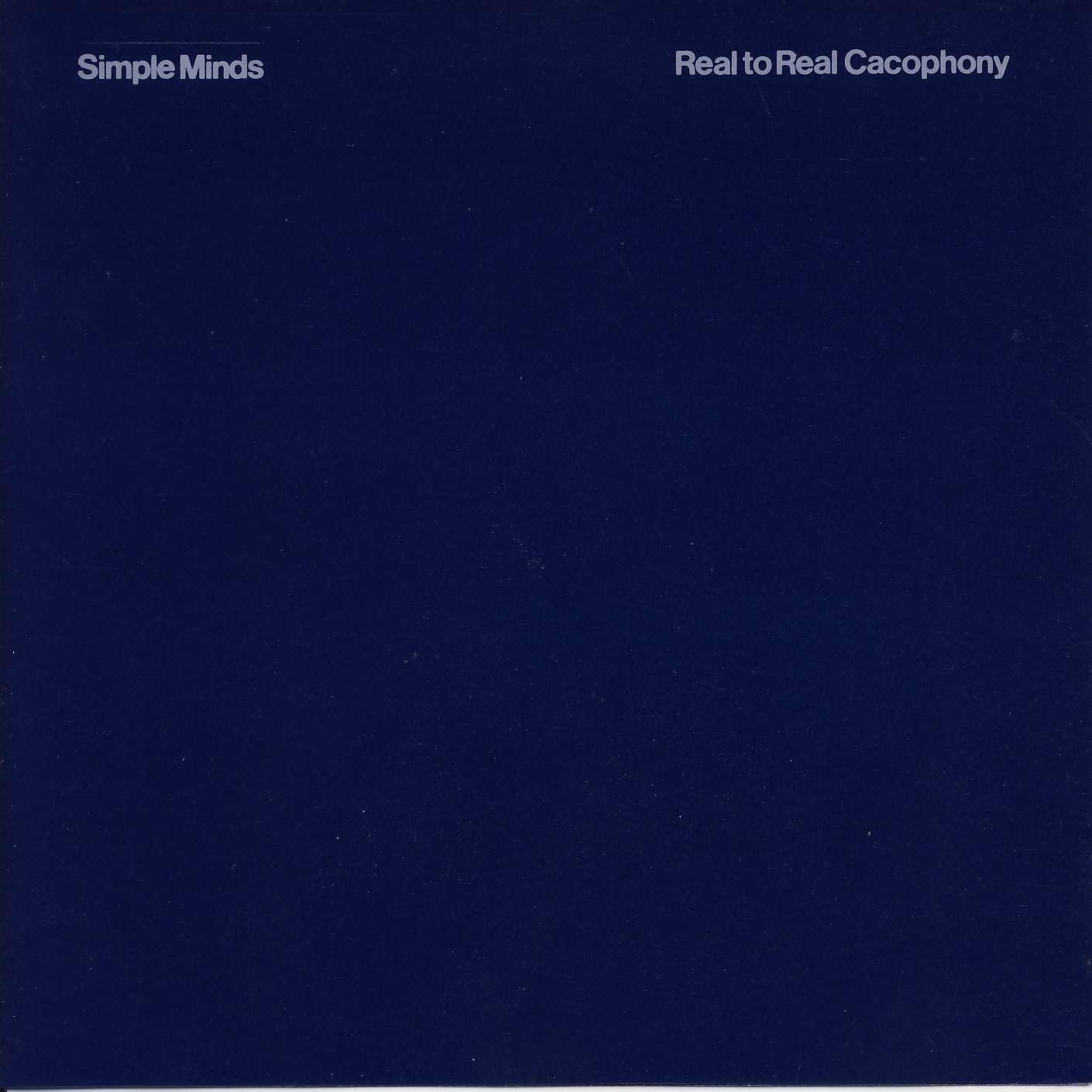 Real to Real Cacophony Alternative & Indie