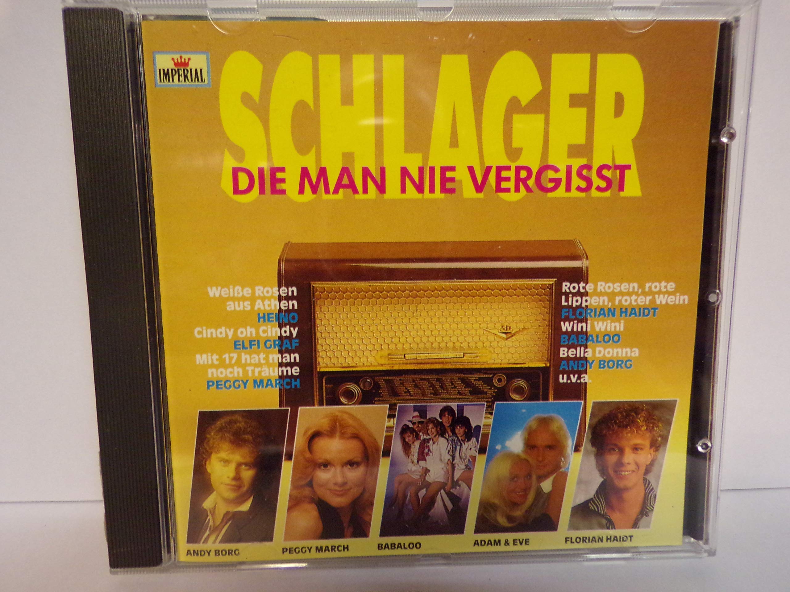 Heino, Elfi Graf, Nina & Mike, Peggy March, Adam & Eve, Babaloo, Raiders.. Music