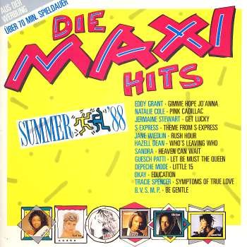 Die Maxi Hits Summer 88 Music