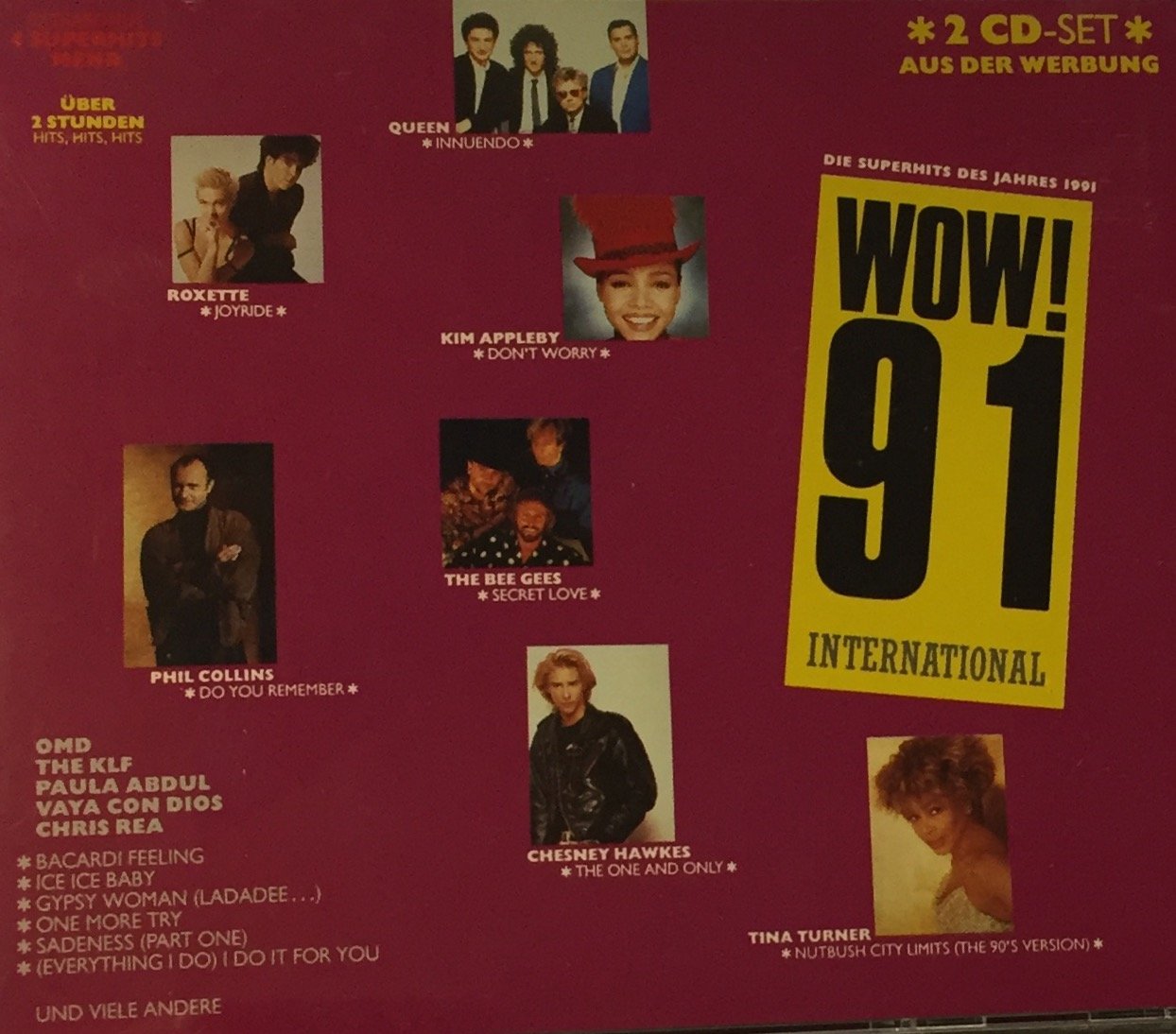 Product Image: Queen, Roxette, KLF, Enigma, Erasure, OMD, Paula Abdul..