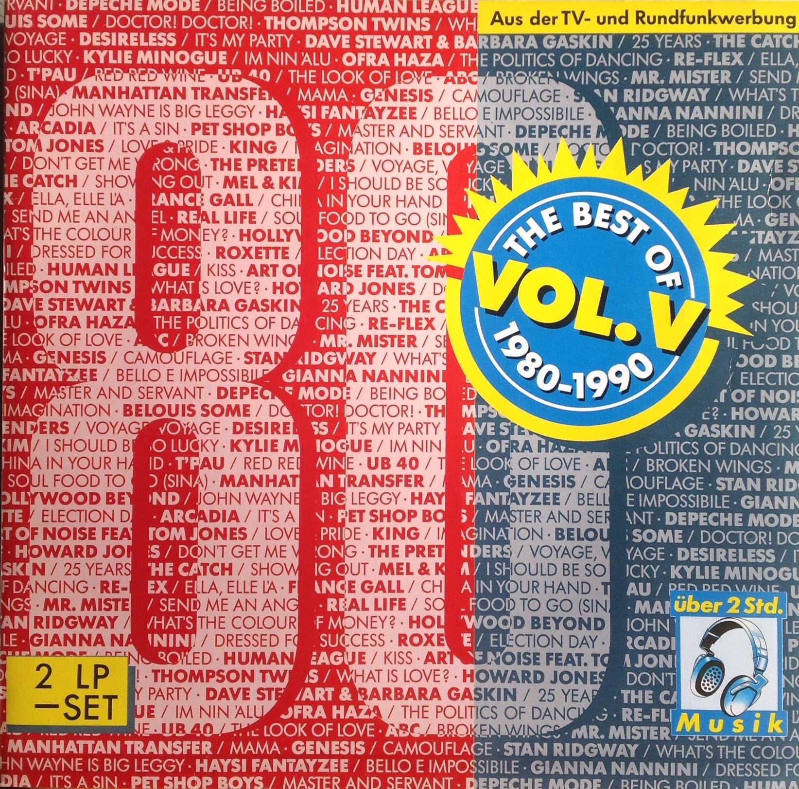 Pet Shop Boys, Depeche Mode, Art of Noise, France Gall, Roxette.. Music