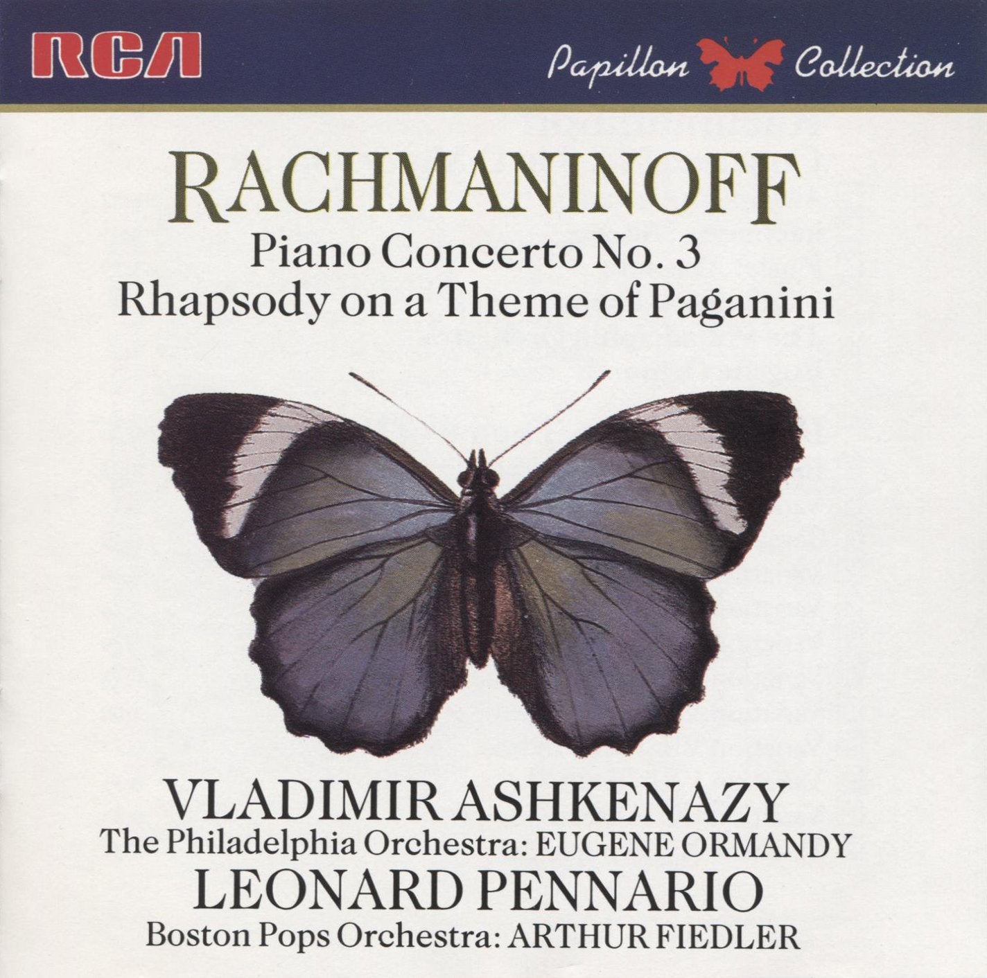 Rachmaninoff: Piano Concerto No. 3. Rhapsody on a Theme of Paganini Classical