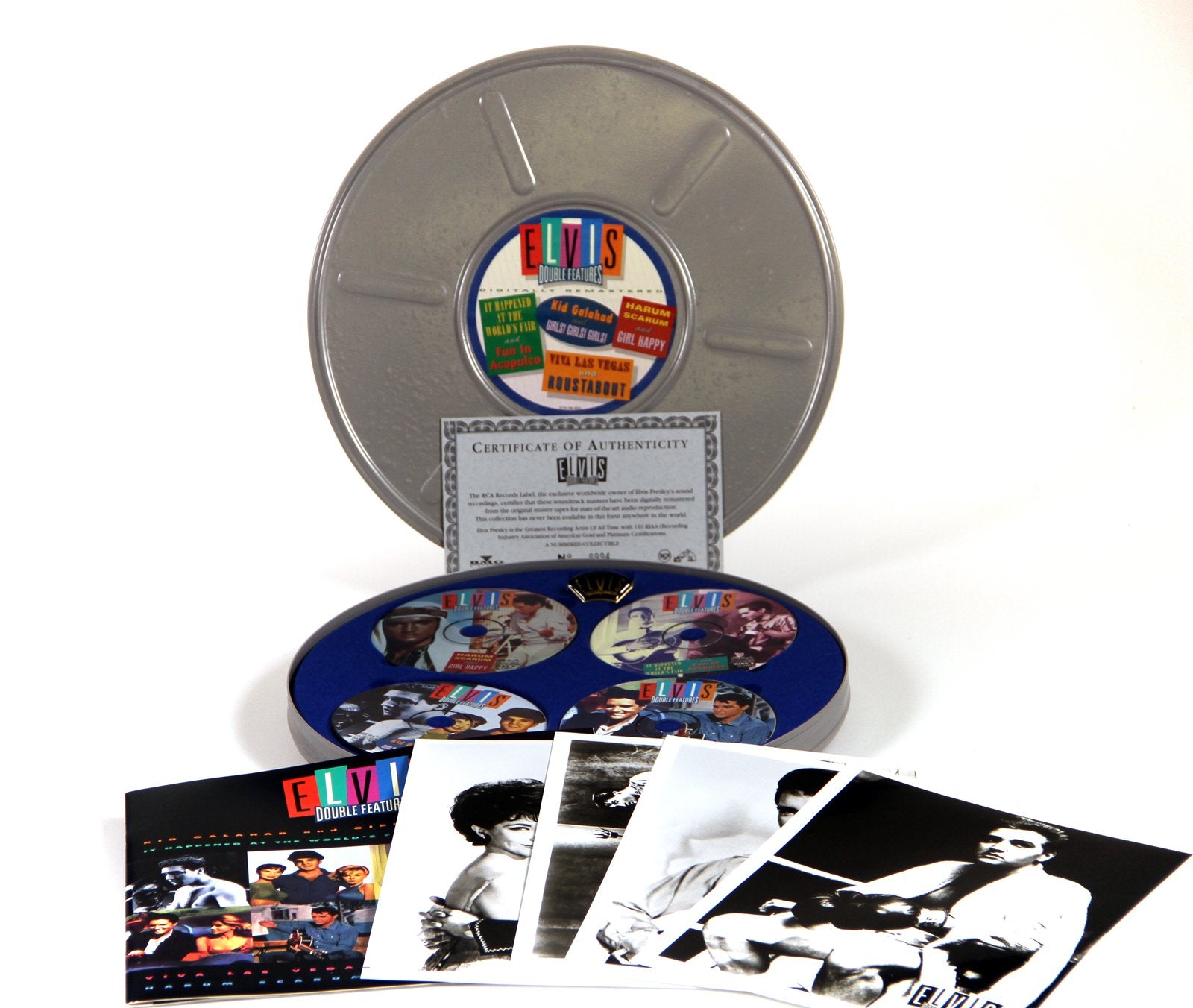 The Elvis Presley Film Can: Limited Edition cd