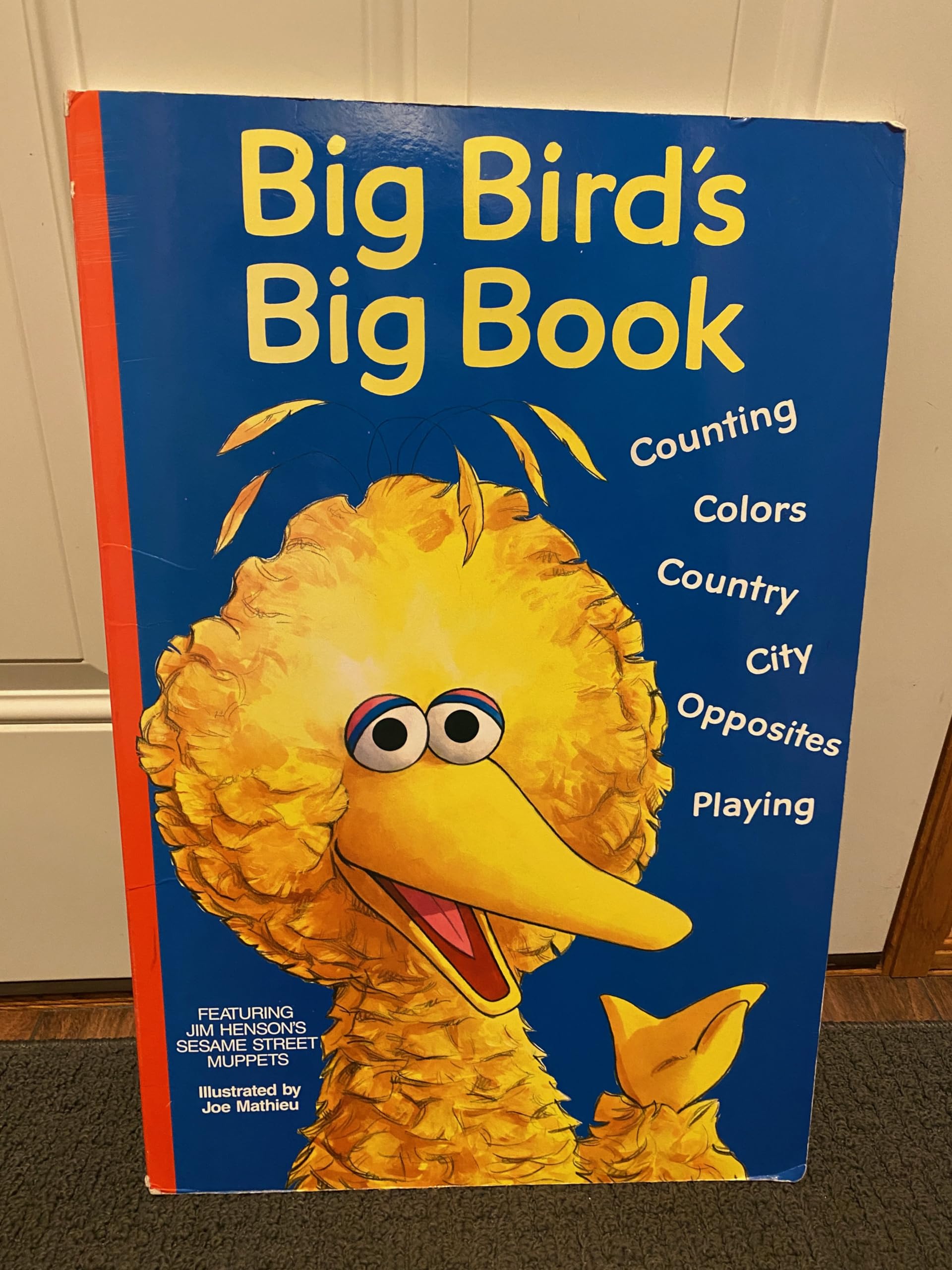 Big Bird's Big Book: Counting, Colors, Country, City, Opposites, Playing Reference Books