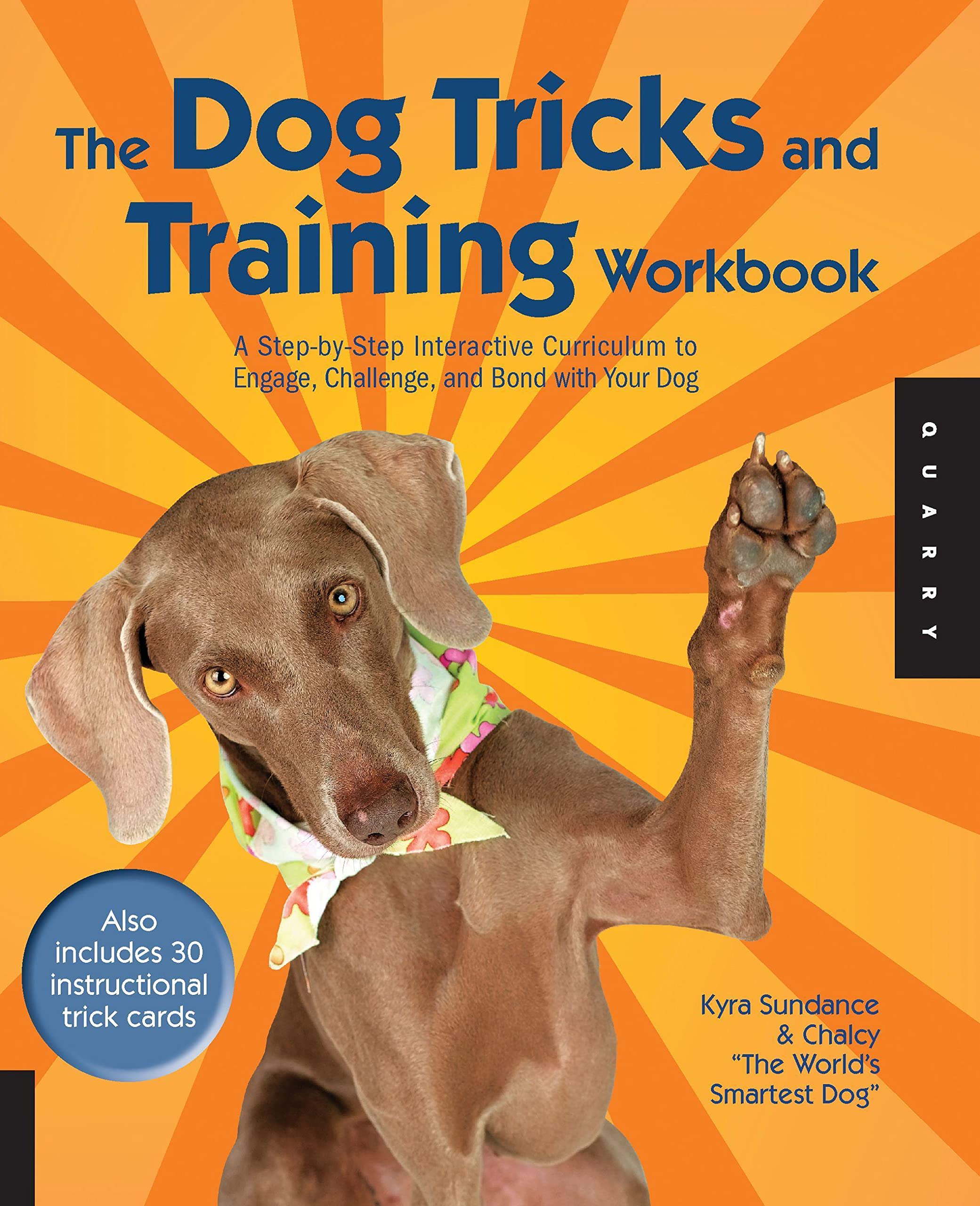 Dog Tricks and Training Workbook: A Step-by-Step Interactive Curriculum to Engage, Challenge, and Bond With Your Dog Pets