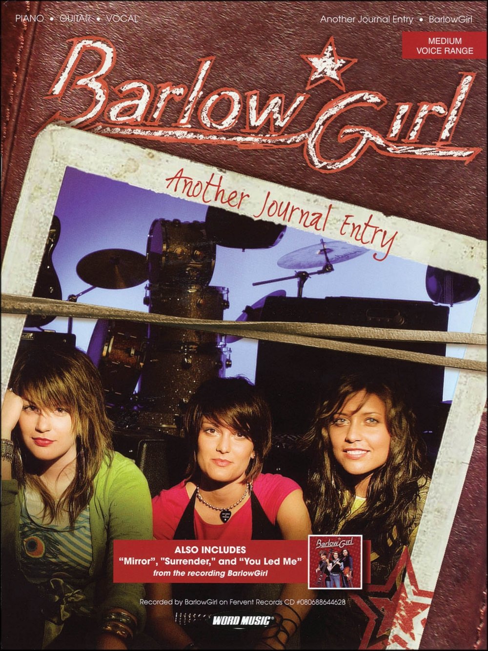 Barlow Girl: Another Journal Entry Sheet Music