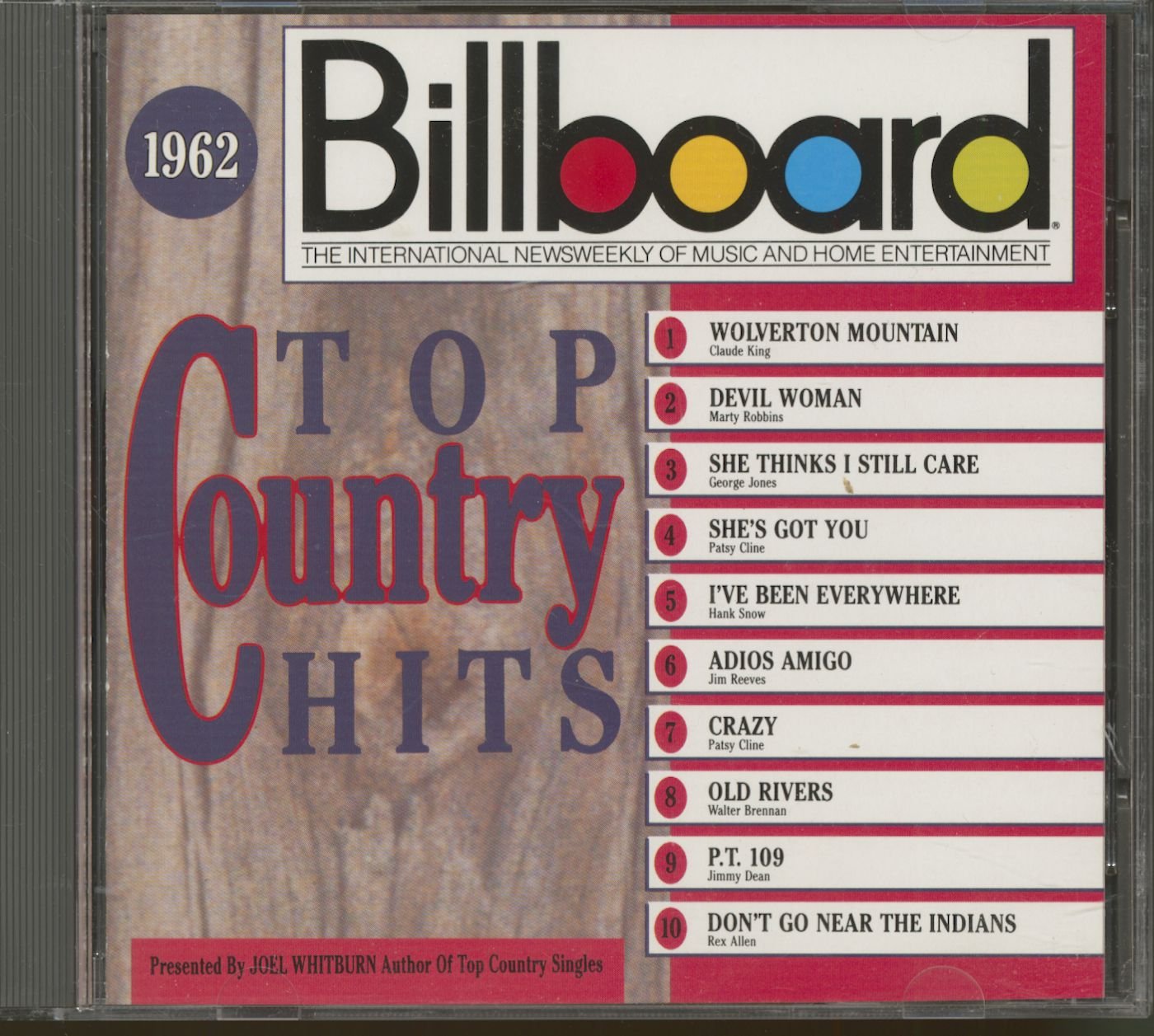 Billboard Top Country Hits: 1962 Pop