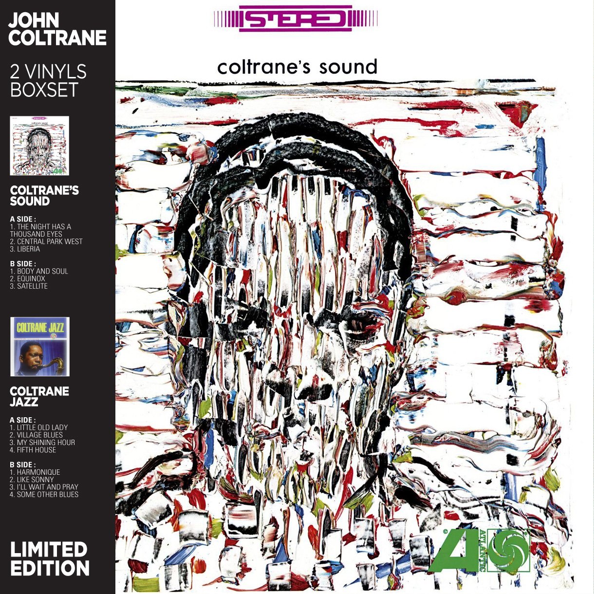 Coffret 2lp Coltrane'S Sound & Coltrane Jazz cd